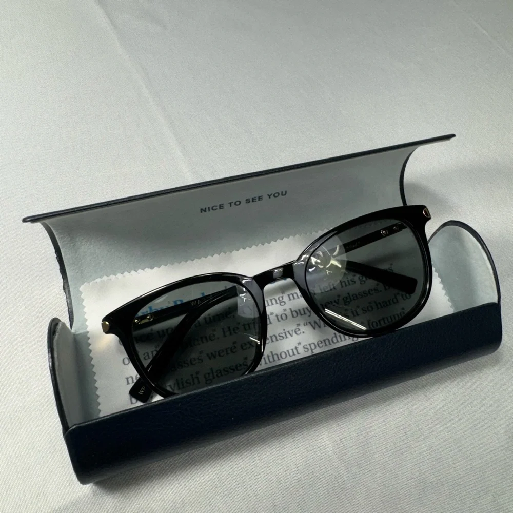 Warby Parker Durand M 3102 Black Sunglasses and Case - Picture 6 of 10
